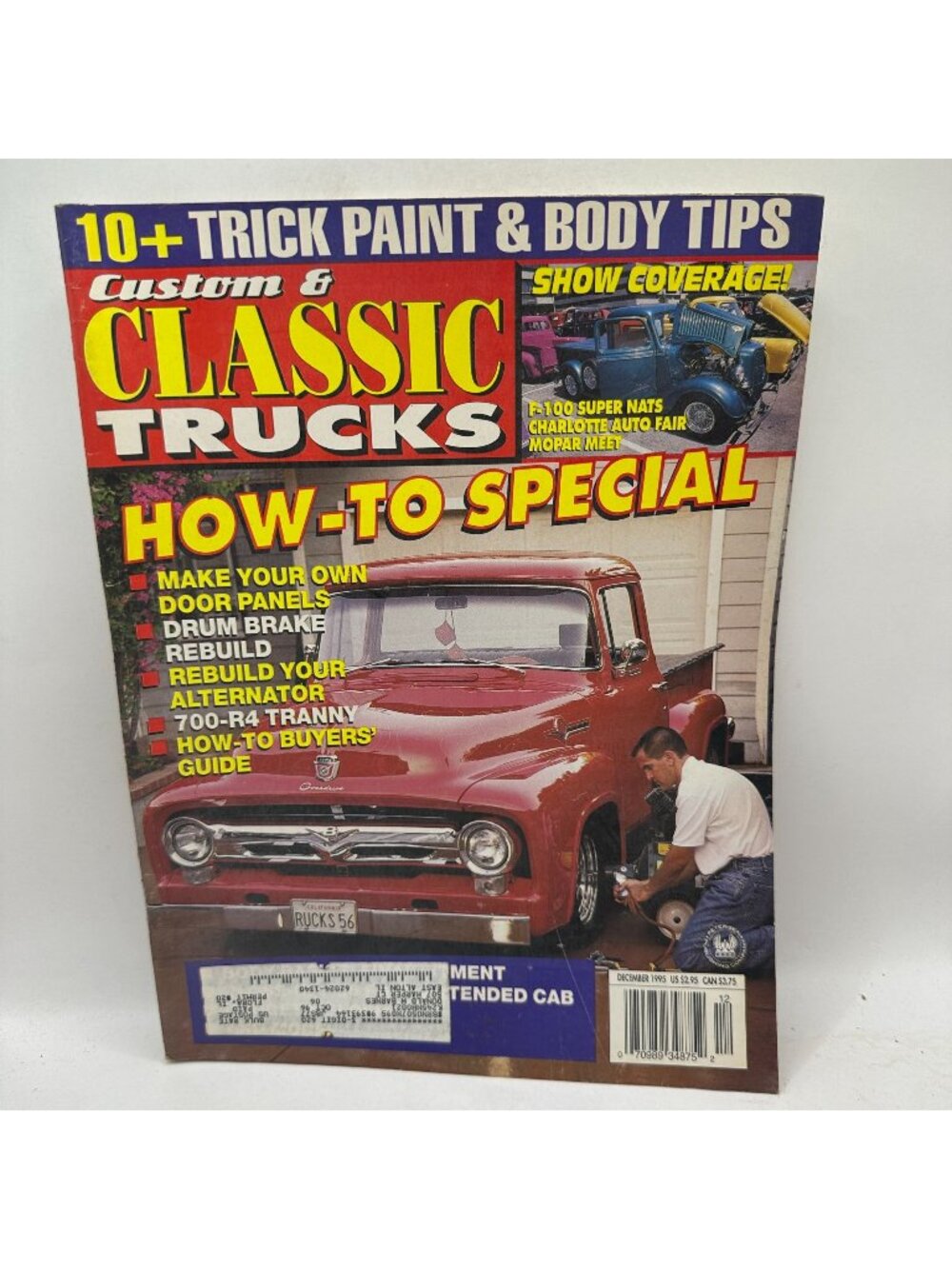 Custom & Classic Trucks Magazine December 1995 How-To Special Pre-Owned